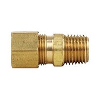 CONNECTOR STRAIGHT TUBE 1/2 M-NPT 3/8