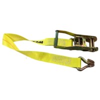 RATCHET BUCKLE STRAP 2''X24'' WIRE HOOK