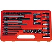 25 PC. SCREW EXTRACTOR/D RILL/GUIDE SET