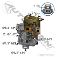 LIFT AXLE CONTROL VALVE GT SOLENOID NC