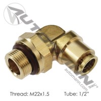 CONNECT POUSSOIR 90 1/2" TUBE  M22X1.5 VOLVO