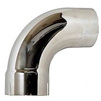 COUDE 90 DEG CHROME ID/OD 5" 15"/15"