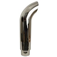 TUYAU COURBE CHROME OD 6" / OD 5" / 36"