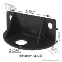 PLAQUE DE MONTAGE BALLON DE SUSPENSION KENWORTH