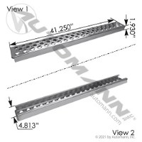 TRUCK CAB SIDE STEP KENWORTH 41.25"X4.8"