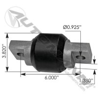 TORQUE ROD BUSHING 3.82" X 6.00" X 0.92"
