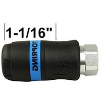 INDUSTRIAL 3/8 COMPOSITE COUPLER 1/2" NPT FEMALE