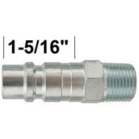 PLUG (1/2 IND) 3/8(M)NPT ) 1/4(M)NPT