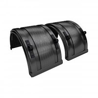 AILES 180 DEGRES NOIRE POLYETHYLENE PAIRE