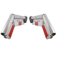 MUDFLAP HANGER STAINLESS C-C 1-1/8" LENGTH 30"