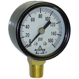 CADRAN SEC 0-60PSI 2.5'' 1/4 PIPE