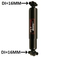 AMORT. COUSSINET ACIER FERME 15.54" OUV. 24.62"