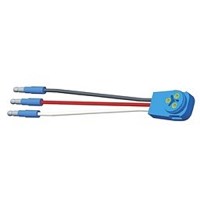PIGTAIL 3 WIRE 90 DEG MALE PIN