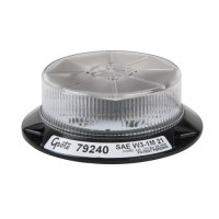 STROBE 1-1/2" HEIGHT LED AMBER PERMANENT 12/24V