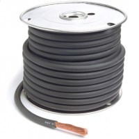 CABLE A BATTERIE NOIR 4/0GA 100' CAOUTCHOUC