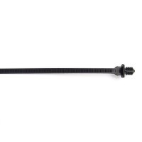 SERRE-CABLE 3/16 X 8-1/4 NOIR 50LBS PK100