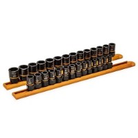 1/4"-3/8" DR BOLT BITER IMPACT SOCKET SET 28PCS