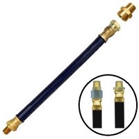 BOYAU AIR 3/8 INT. 20" 1/4 M-NPT SWIVEL 1 BOUT