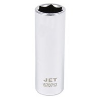 DEEP CHROME SOCKET 8MM 6POINT 1/4" DRIVE