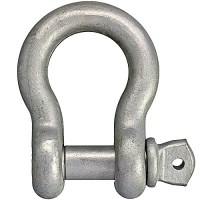 1/2" SCREW SILVER PIN ANCHOR SHACKLE 4400LBS