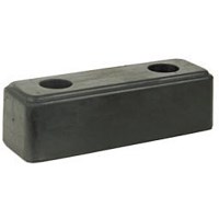 RUBBER DOCK BUMPER 8 X 2-5/8 X 2-1/4