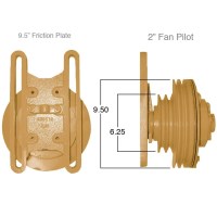 FAN CLUTCH CATERPILLAR 3406