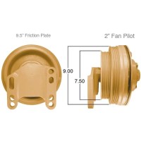 EMBRAYAGE VENTILATEUR CATERPILLAR 3406