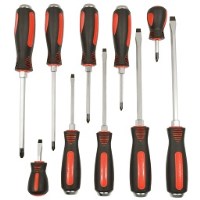 TOURNEVIS COMBINES 10 PIECES PLAT ET ETOILE