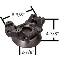 END YOKE 2-3/8"-46 SPLIN 4-7/8" LONG 2-7/8" PILOT