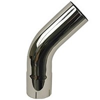 ELBOW 45 DEG CHROME ID/OD 5" 15"/15"