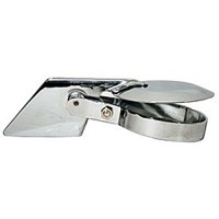 CLAPET ANTI-PLUIE CHROME 3"