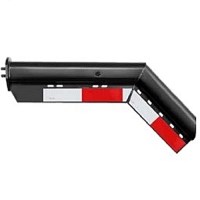 SUPP. COURBE NOIR C-C 1- 1/8"  LONG. 30.5" GAUCHE