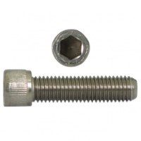 BOULON INOX M8-1.25 X 25MM ALLEN SS18.8 ECO 50