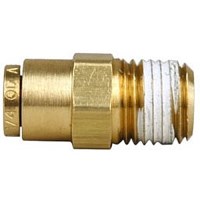 CONNECTOR STRAIGHT PUSH CON. TUBE 1/8 M-NPT 1/8