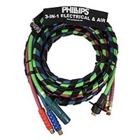 BOYAU/CABLE 3-EN-1 12' ABS AIR/ELECTRIQUE