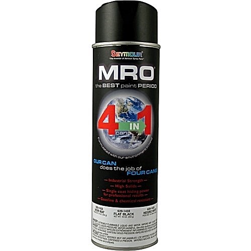 PEINTURE AÉROSOL MRO NOIR MAT (SEYMOUR)