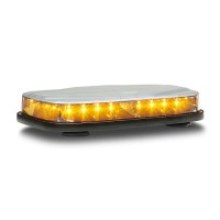 BARRE 10" DEL AMBRE 12/24V MAGNETIQUE