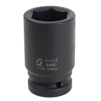 1" DRIVE 6 PT. DEEP SAE IMPACT SOCKET 1-1/2"