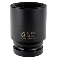 1" DRIVE 6 PT. DEEP SAE IMPACT SOCKET 1-13/16"