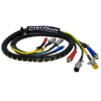 BOYAU/CABLE 4 EN 1 10' AIR/ELECTRIQUE AUX.