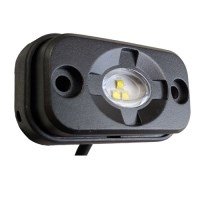 RECTANGLE 2"X3" DEL FLOOD 1260LM 10/30V