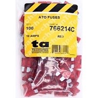 FUSIBLE ATC STANDARD 10A ROUGE PK100