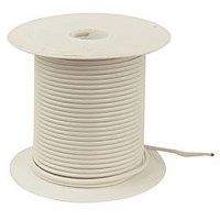 FIL ELECTRIQUE SIMPLE BLANC 18GA X 1000'
