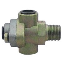 DOUBLE CHECK VALVE 3/8 X 1/2 X 1/4 NPT