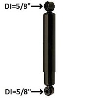 AMORT. COUSSINET ACIER FERME 10.15" OUV. 12.98"