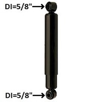 AMORT. COUSSINET ACIER FERME 15.59" OUV. 25.37"