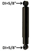AMORT. COUSSINET ACIER FERME 13.21" OUV. 20.28"