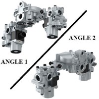 ABS MODULE TRUCK REAR 5.5PSI 12V 2 PORTS