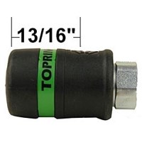 ULTRAFLO 7.8MM COMPOSITE COUPLER 1/4" NPT FEMALE