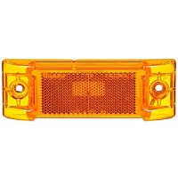 MARQ. RECT. 2 X 6 AMBRE INCAND REFLECH SANS PLUG